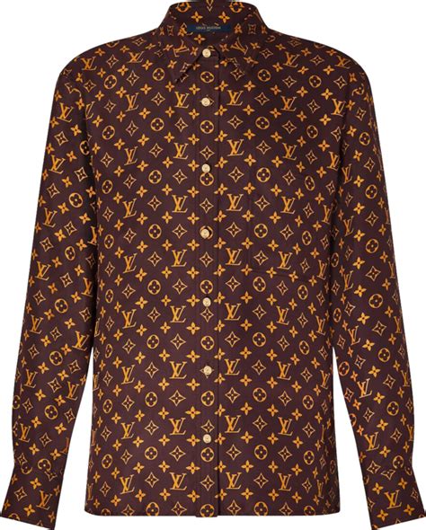 louis vuitton formal shirts|louis vuitton monogram shirt.